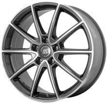 Колесный диск литой RC-Design RC32 himalaya-grey front-poliert 7.5x18 ET25 - LK5/112 ML66.7