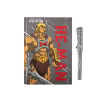 CINEREPLICAS Notebook Set And He-Man Thunder 27 Cm Pen
