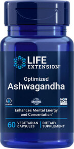 Ашваганда Life Extension Optimized Ashwagandha Extract -Оптимизированный для продления жизни экстракт Ашваганды - 60 Вегетарианских Капсул