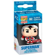 FUNKO Pocket POP DC Comics Holiday Superman Exlusive Key Chain