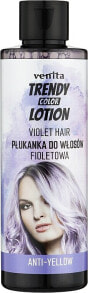 Lavendel-Tönungsspülung gegen Gelbstich für blondes und graues Haar - Venita Trendy Color Lotion Anti-Yellow