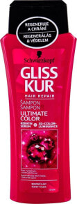 Шампунь для окрашенных волос Gliss Kur Ultimate Color Shampoo szampon do włosów farbowanych tonowanych i rozjaśnianych 250ml