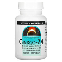 Ginkgo-24, 40 mg, 120 Tablets