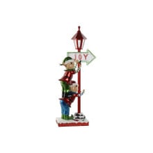 Christmas bauble Home ESPRIT Multicolour Elf 35 x 28,5 x 81 cm