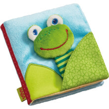 Купить детские товары HABA - Habermaaß GmbH: HABA Fabric book Magic frog - Softcover - 8 pages