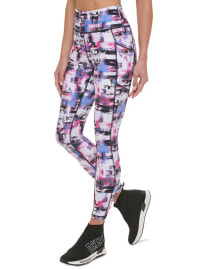 Printed High-Waist 7/8 Leggings