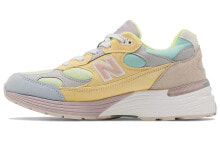 New Balance NB 992 防滑耐磨 低帮 跑步鞋 男女同款 粉黄 / Кроссовки New Balance NB 992 M992AB