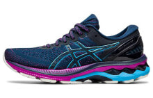 Asics Gel-Kayano 27 低帮 跑步鞋 女款 蓝黑 / Кроссовки Asics Gel-Kayano 27 1012A649-401