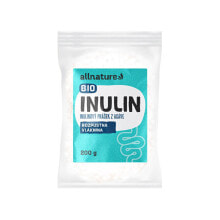 Клетчатка Allnature Inulin BIO Растворимая клетчатка инулин для правильного функционирования пищеварительного тракта и обмена веществ 200 г