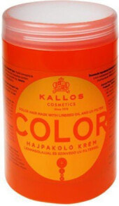 Маска или сыворотка для волос Kallos Color Hair Mask Maska do włosów farbowanych 1000ml