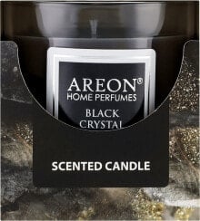 Duftkerze im Glas Schwarzer Kristall - Areon Home Perfumes Black Crystal Scented Candle