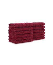 Arkwright Home true Color Bathroom Washcloths (12 Pack), Solid Color Options, 12x12 in., 100% Soft Cotton