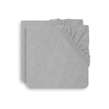 Fitted bottom sheet 2550-503-00078 50 x 70 cm Changer Grey (Refurbished B)