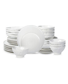 Купить посуда и приборы для сервировки стола Stone by Mercer Project: NENDO Stoneware 32 Pc. Dinnerware Set, Service for 8