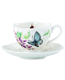 Butterfly Meadow Butterfly Cup and Saucer Set