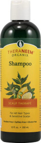 Шампуни для волос Organix South TheraNeem Shampoo Бессульфатный шампунь с экстрактами нима, лимона и перечной мяты для всех типов волос и чувствительной кожи головы 360 мл