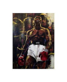 Trademark Global gregg Degroat 'Muhammad Ali' Canvas Art - 18