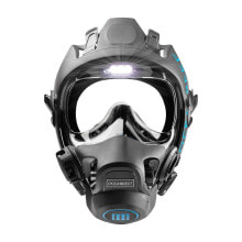 Masks and snorkels for scuba diving