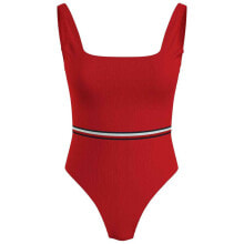 TOMMY HILFIGER Square Neck One Piece Swimsuit