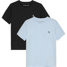 CALVIN KLEIN JEANS Monogram Short Sleeve T-Shirt 2 Units