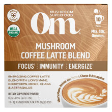 Tea, coffee, cocoa Om Mushrooms