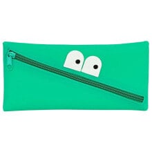 SAFTA Caritas Green Silicone Pencil Case