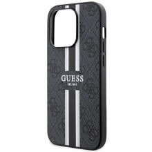 GUESS Guhmp14Lp4Rpsk iPhone 14 Pro 6.1 4G Printed Stripes phone case