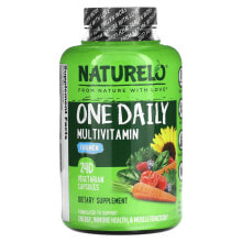 NATURELO, Мультивитамины для мужчин One Daily, 240 вегетарианских капсул