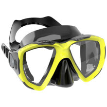 Masks and snorkels for scuba diving