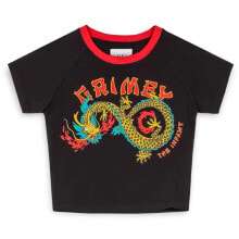 GRIMEY Lucky Dragon Raglan Fitted short sleeve T-shirt