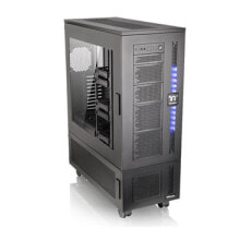 Computer cases for gaming PCs thermaltake Core W100 - PC - SPCC - Black - ATX - EATX - micro ATX - Mini-ITX - XL-ATX - Blue - Front