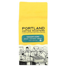 Portland Coffee Roasters, Органический кофе, молотый, легкая обжарка, песня танагера, 340 г (12 унций)