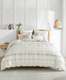 Купить одеяла Levtex: Pickford Tribal Stripe Textured 2-Pc. Comforter Set, Twin/Twin XL