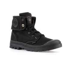 Мужские высокие ботинки Мужские ботинки высокие демисезонные черные текстильные Mens Palladium Baggy M 02353-060-M shoes