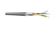 Кабели и разъемы для аудио- и видеотехники Draka Comteq 60011596 сетевой кабель 100 m Cat5e SF/UTP (S-FTP) Серый