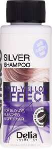 Anti-Gelb-Shampoo für blones, gebleichtes und graues Haar - Delia Cosmetics Cameleo Silver Shampoo