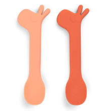 Столовые приборы DONE BY DEER Silicone Spoon 2-Pack Lalee