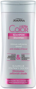 Shampoo für rosa Farbtöne für blondes, aufgehelltes und graues Haar - Joanna Ultra Color System Shampoo