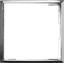 Розетки, выключатели и рамки ospel ARIA Decorative frame for single plug sockets, ICT sockets and dimmers silver RO-2U / 67