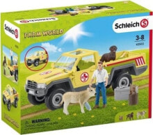 Figurka Schleich Samochód weterynarza na farmie