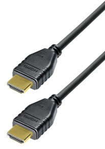 Transmedia C 218-3 - 3 m - HDMI Type A (Standard) - HDMI Type A (Standard) - 48 Gbit/s - Black