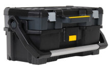 Ящики для строительных инструментов stanley 1-97-506 ящик для хранения инструментов Черный Металл, Пластик