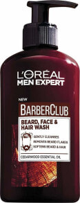 LOreal Paris Men Expert Barber Club Гель для очищения бороды, волос и лица 200 мл