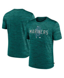 Nike men's Aqua Seattle Mariners Authentic Collection Velocity Performance Practice T-shirt