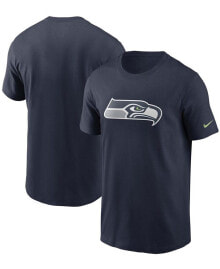 Nike men's College Navy Seattle Seahawks Primary Logo T-shirt
