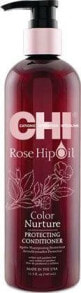 Бальзам для поврежденных волос Farouk Systems CHI Rose Hip Oil Odżywka do włosów po koloryzacji 340 ml