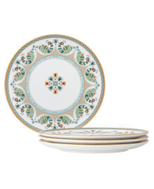 Noritake serene Garden 4 Piece Salad Plates Set, 8.25