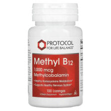 Витамины группы В Protocol for Life Balance, Methyl B12, 1,000 mcg, 100 Lozenges