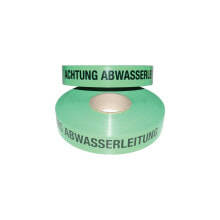 Multicoll Trassenwarnband Aufdruck Achtung Abwasserleitung Breite 40 mm Länge 250 m grün