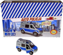 Игрушечные машинки и техника для мальчиков hipo Auto Police Van 11cm with voice (HKG088)